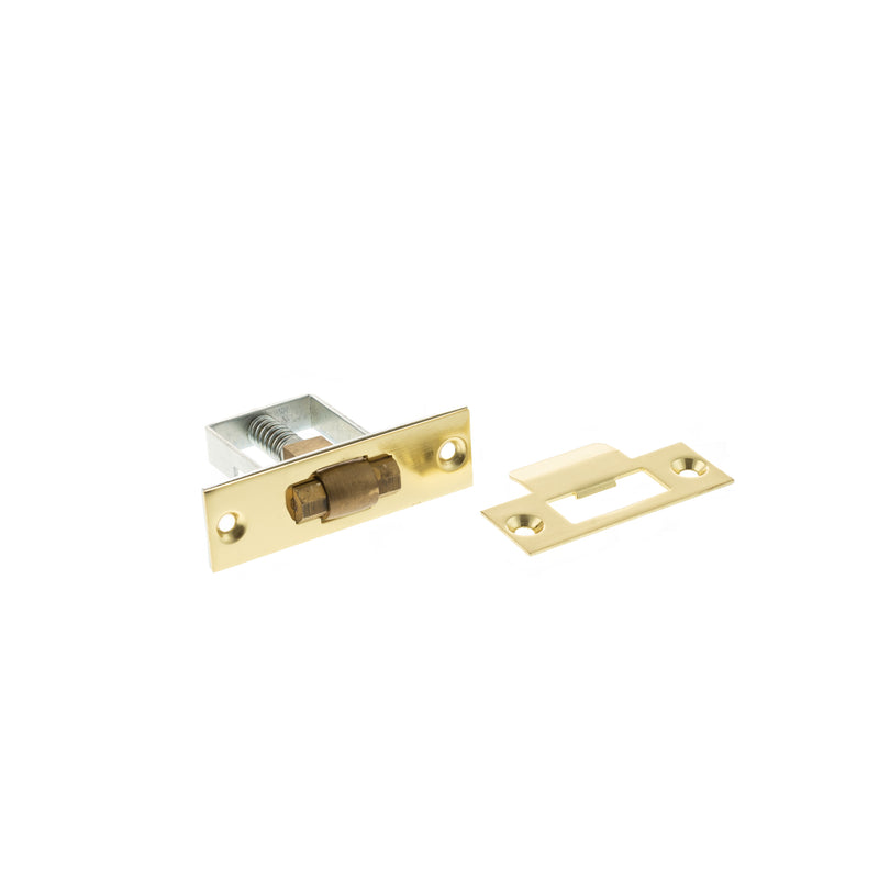 Atlantic Adjustable Architectural Heavy Duty Roller Catch - Polished Brass