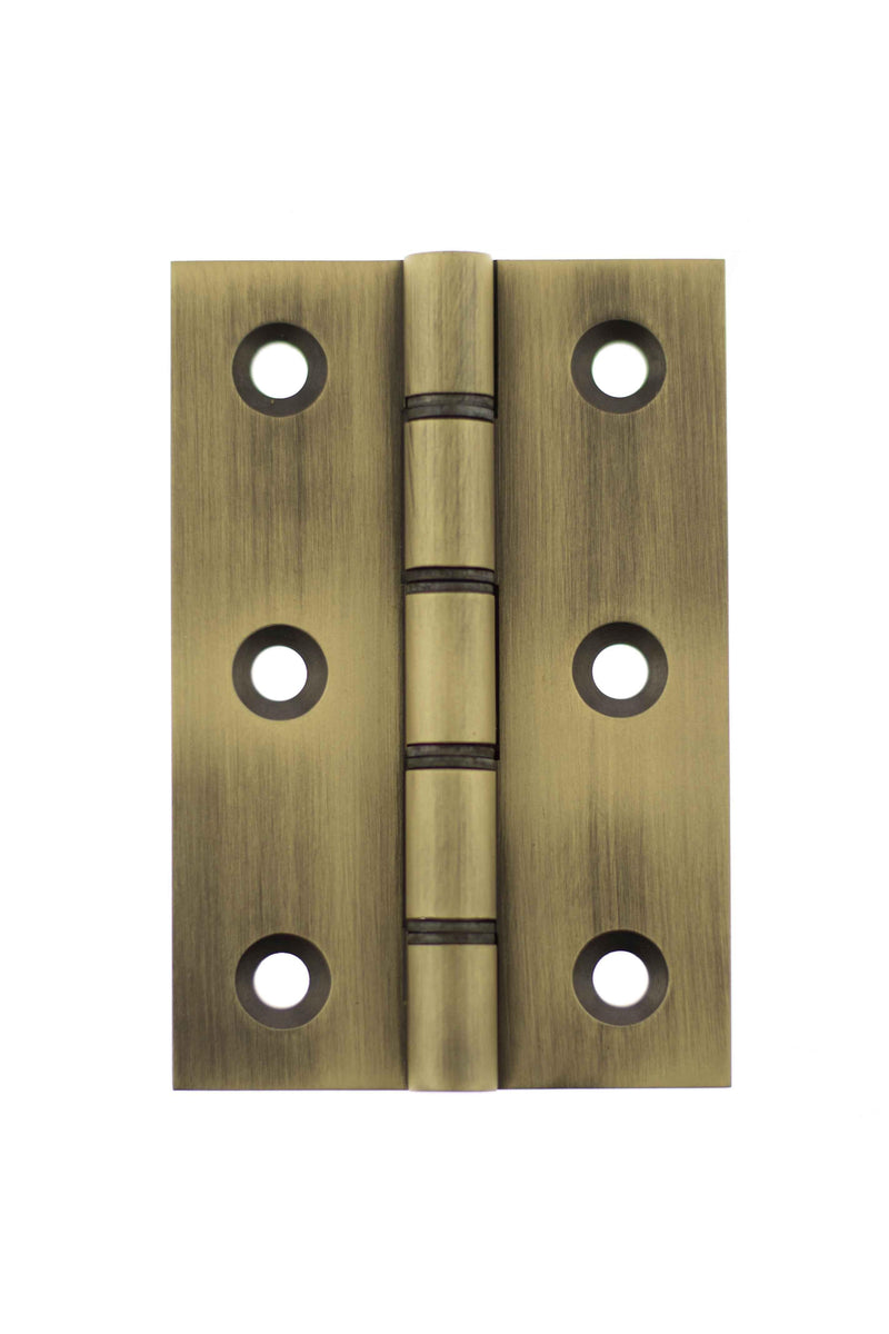 Atlantic Elite 3" Washered Hinges (Matt Antique Brass) - Door Supplies Online