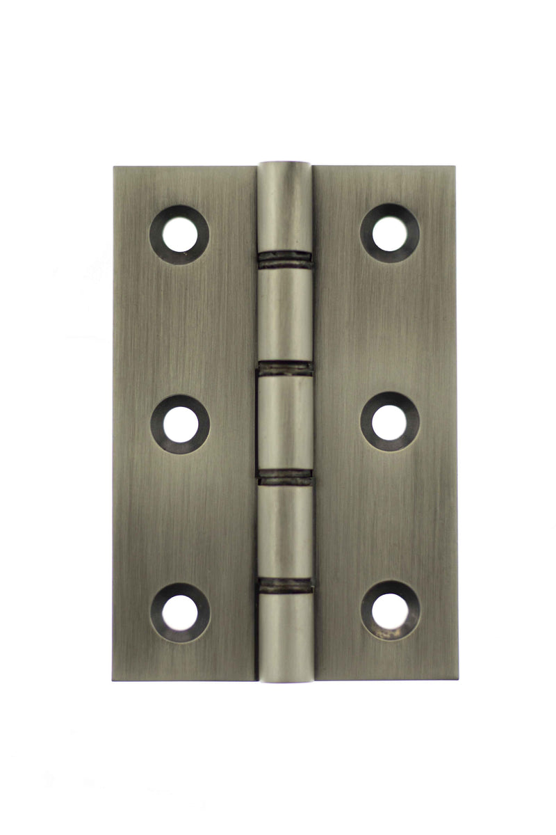 Atlantic Elite 3" Washered Hinges (Matt Gun Metal) - Door Supplies Online