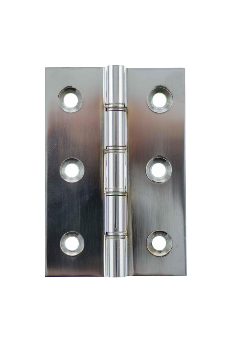 Atlantic Elite 3" Washered Hinges (Polished Chrome) - Door Supplies Online