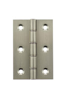 Atlantic Elite 3" Washered Hinges (Polished Nickel) - Door Supplies Online