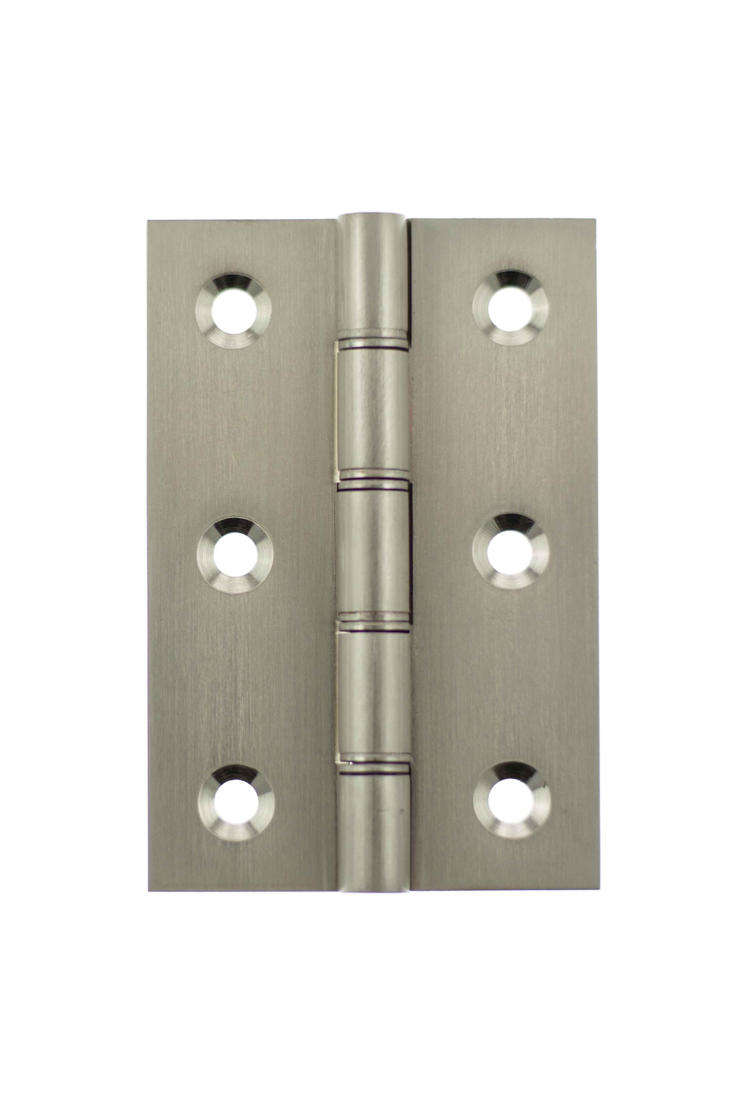 Atlantic Elite 3" Washered Hinges (Satin Nickel) - Door Supplies Online