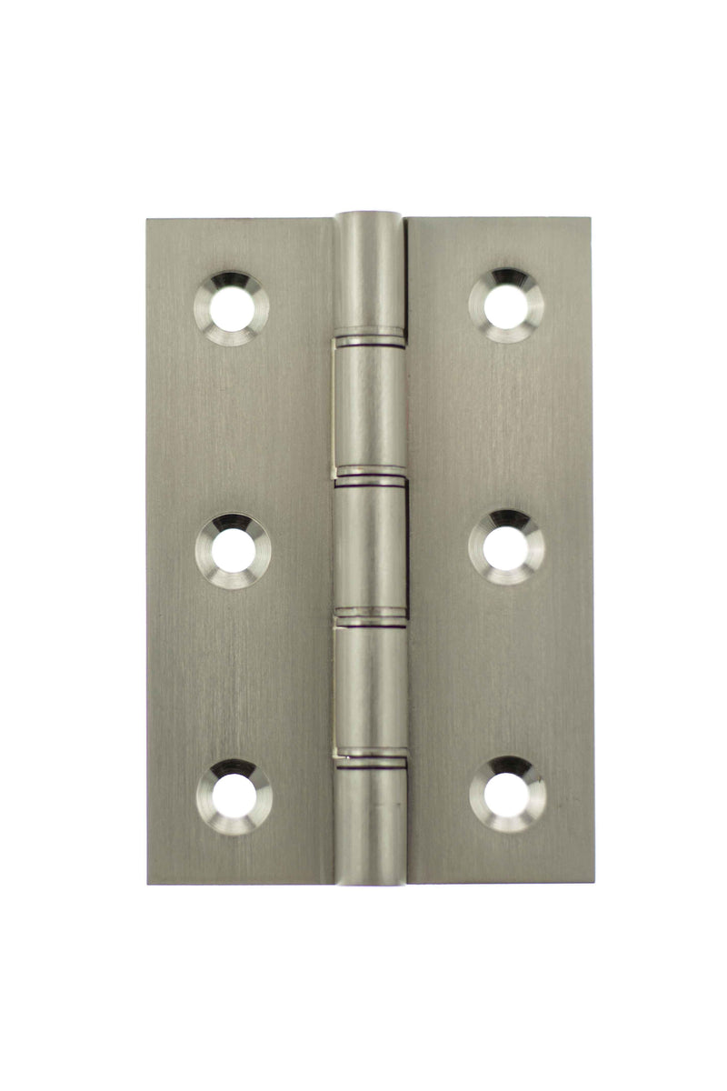 Atlantic Elite 3" Washered Hinges (Satin Nickel) - Door Supplies Online