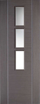 LPD Chocolate Grey Alcaraz Glazed Internal door
