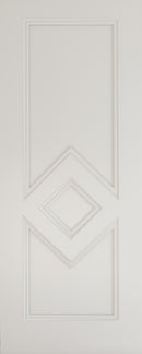 Deanta Ascot White Primed Internal door