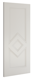Deanta Ascot White Primed Internal door