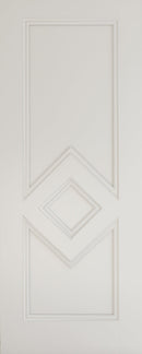 Pre-Assembled Ascot White Primed Door Set
