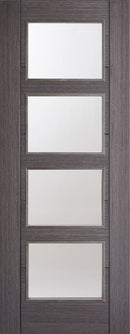 LPD Ash Grey Vancouver 4L Glazed Internal door