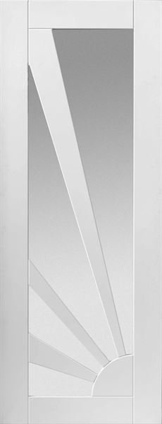JB Kind Aurora Glazed Etched Internal door