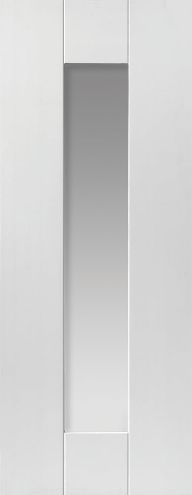 JB Kind White Primed Axis Glazed Internal door