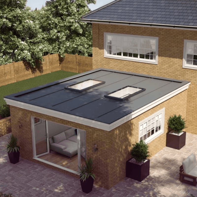 Atlas Flat Rooflight (Black)