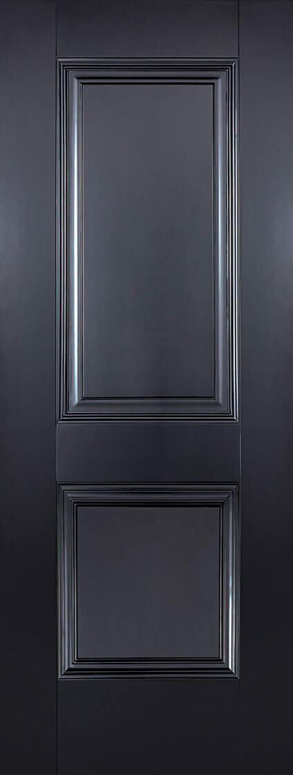 Pre-Assembled Black Primed Arnhem Fire Door Set