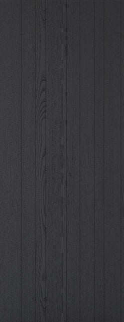 Pre-Assembled Black Ash Laminate Montreal Fire Door Set