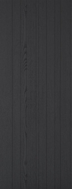 LPD Black Ash Laminate Fire Door Montreal