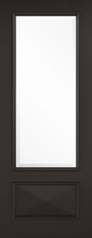 LPD Black Knightsbridge Glazed Internal door