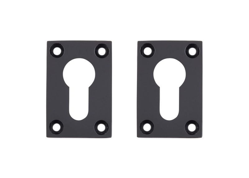 Deanta Slim Escutcheons (Matt Black)