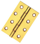 Double Phosphur Bronze Washered Hinges (Polished Brass)