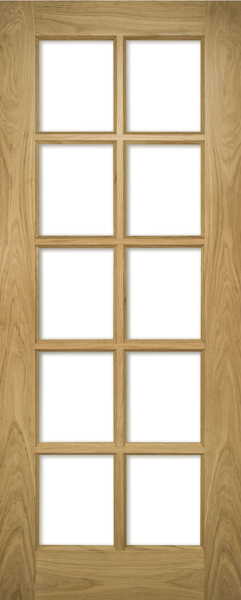 Pre-Assembled Oak Bristol Glazed Door Set