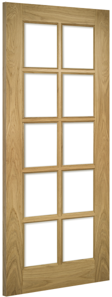 Deanta Oak Bristol Glazed Internal door