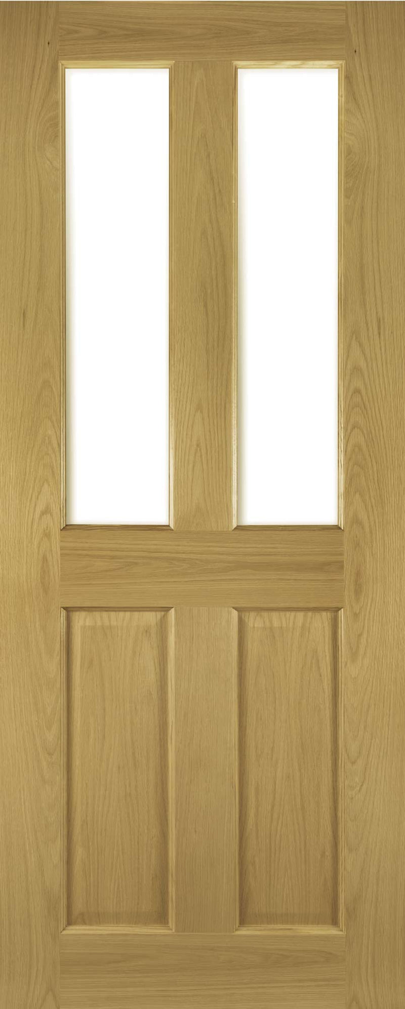 Pre-Assembled Oak Bury Glazed Door Set
