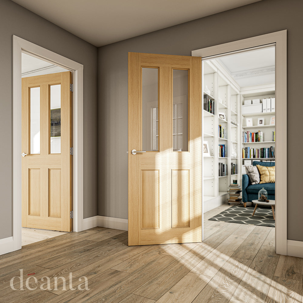 Deanta Oak Bury Glazed FD30 FSC