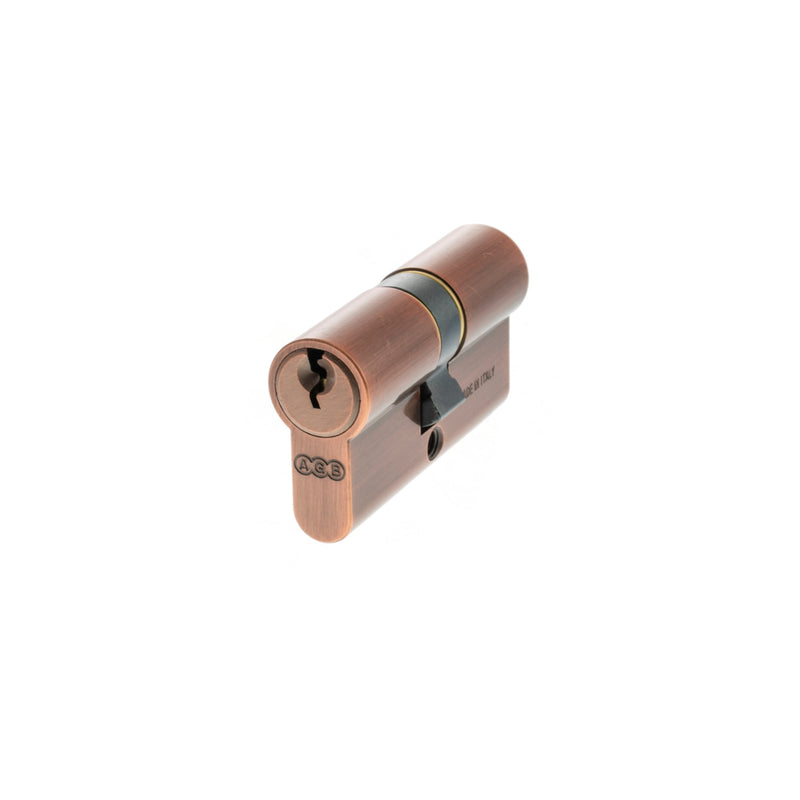 AGB Euro Profile 5 Pin Double Cylinder 30-30mm (60mm) - Copper