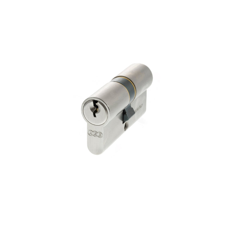 AGB Euro Profile 5 Pin Double Cylinder 30-30mm (60mm) - Satin Chrome