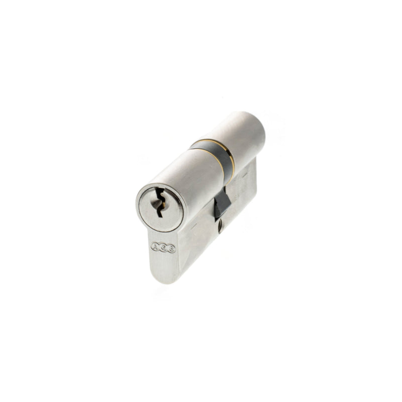 AGB Euro Profile 5 Pin Double Cylinder Keyed Alike 30-30mm (60mm) - Satin Chrome