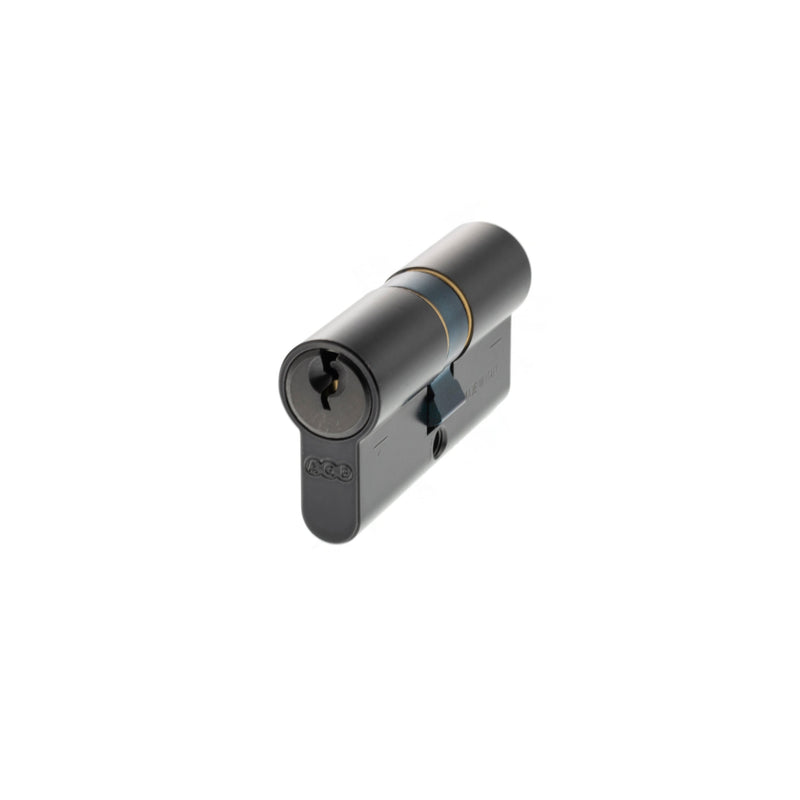 AGB Euro Profile 5 Pin Double Cylinder 30-30mm (60mm) - Matt Black