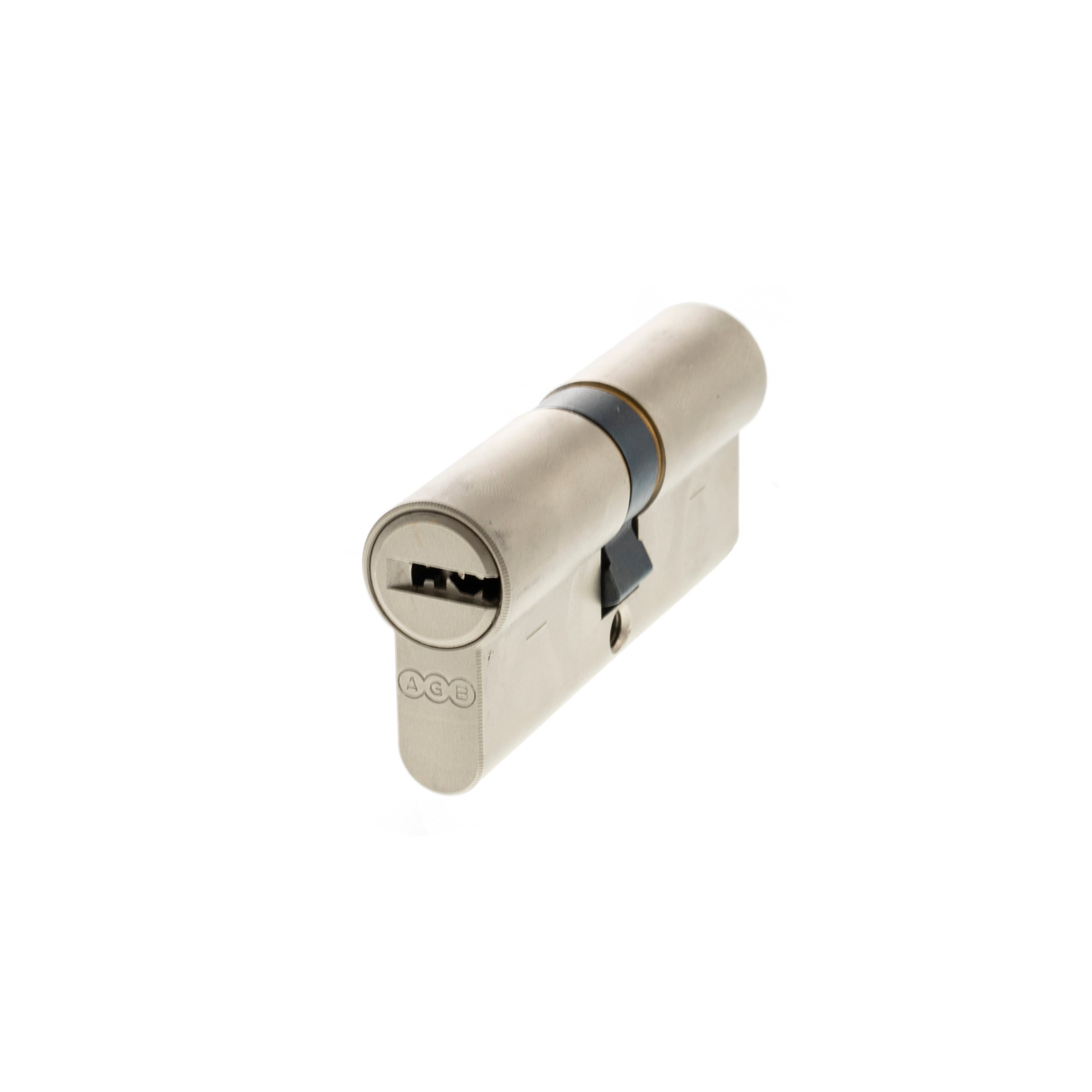 AGB Euro Profile 15 Pin Double Cylinder 40-40mm (80mm) - Satin Brass