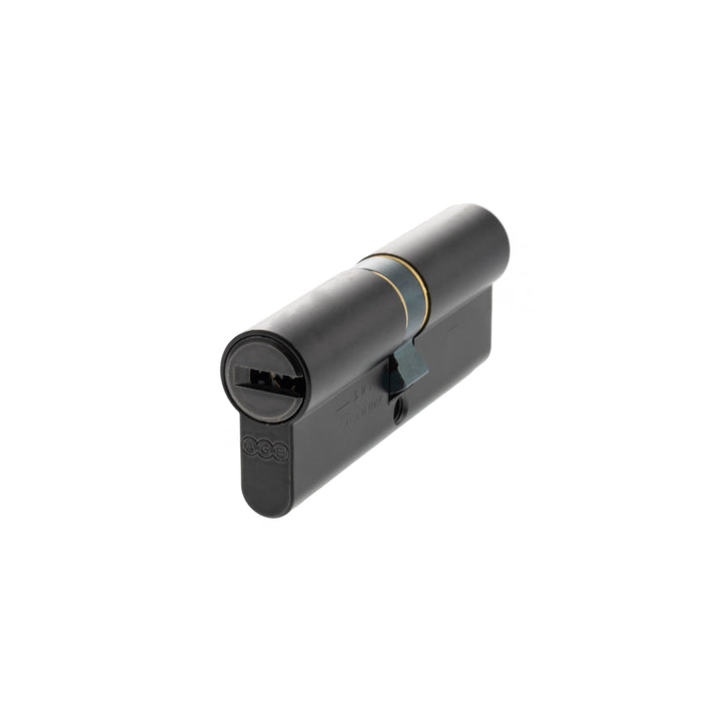 AGB Euro Profile 15 Pin Double Cylinder 35-35mm (70mm) - Matt Black