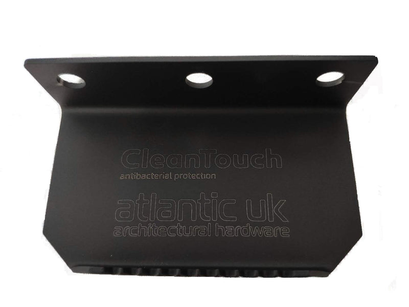 Atlantic CleanTouch Door Foot Pull - Matt Black