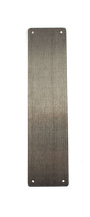 Atlantic CleanTouch Finger Plate Pre drilled with screws 300mm x 75mm - Satin Stainless Steel