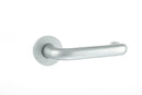 Atlantic CleanTouch Anti-Bac RTD Safety Lever on Round Rose - Satin Stainless Steel