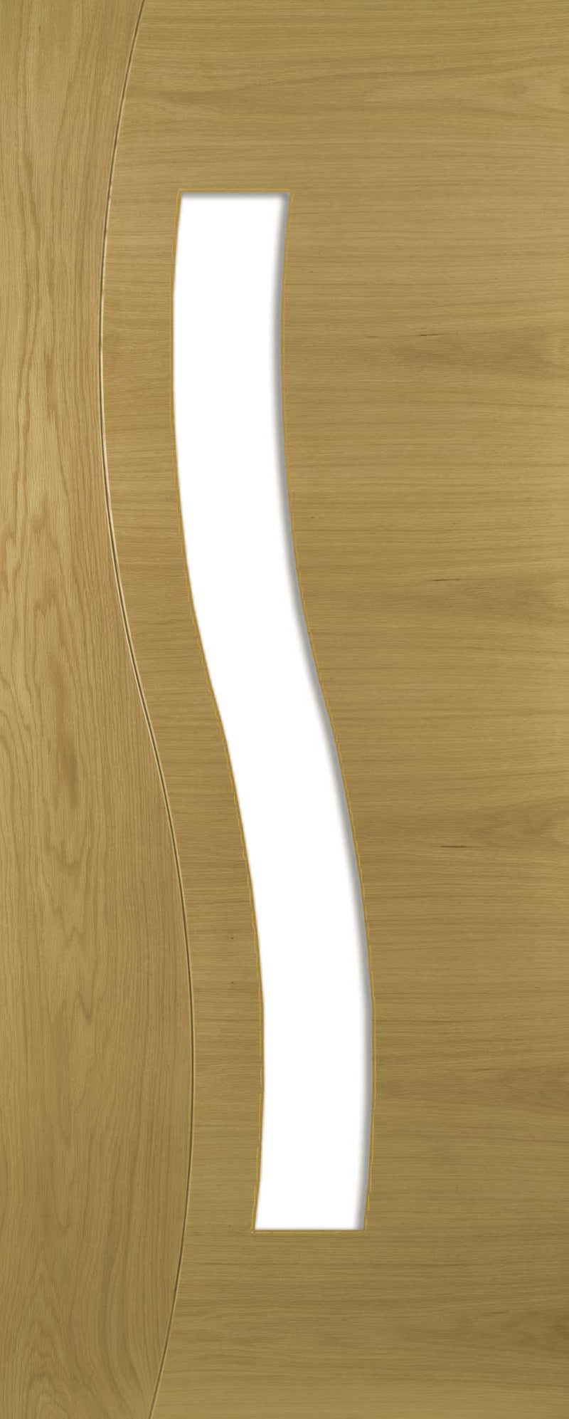 Pre-Assembled Pre-finished Oak Cadiz Glazed Door Set