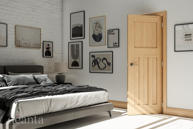 Deanta Oak Cambridge Internal door