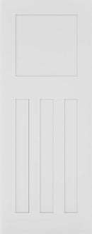 White Primed Cambridge Door Kit