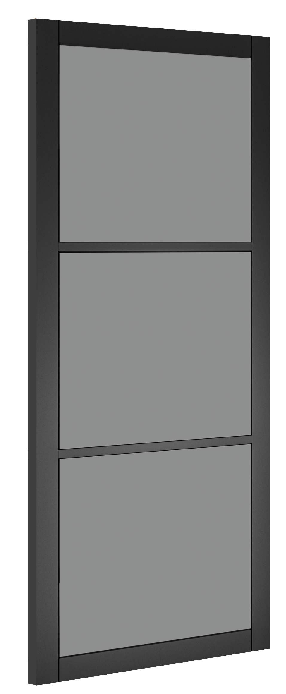 Deanta Camden Black Prefinished Tinted Glazed