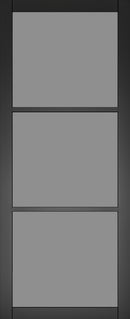 Deanta Camden Black Prefinished Tinted Glazed Internal door