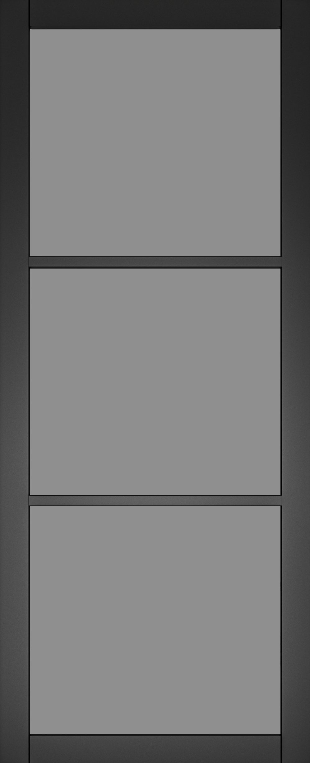 Camden Black Prefinished Tinted Glazed Door Kit