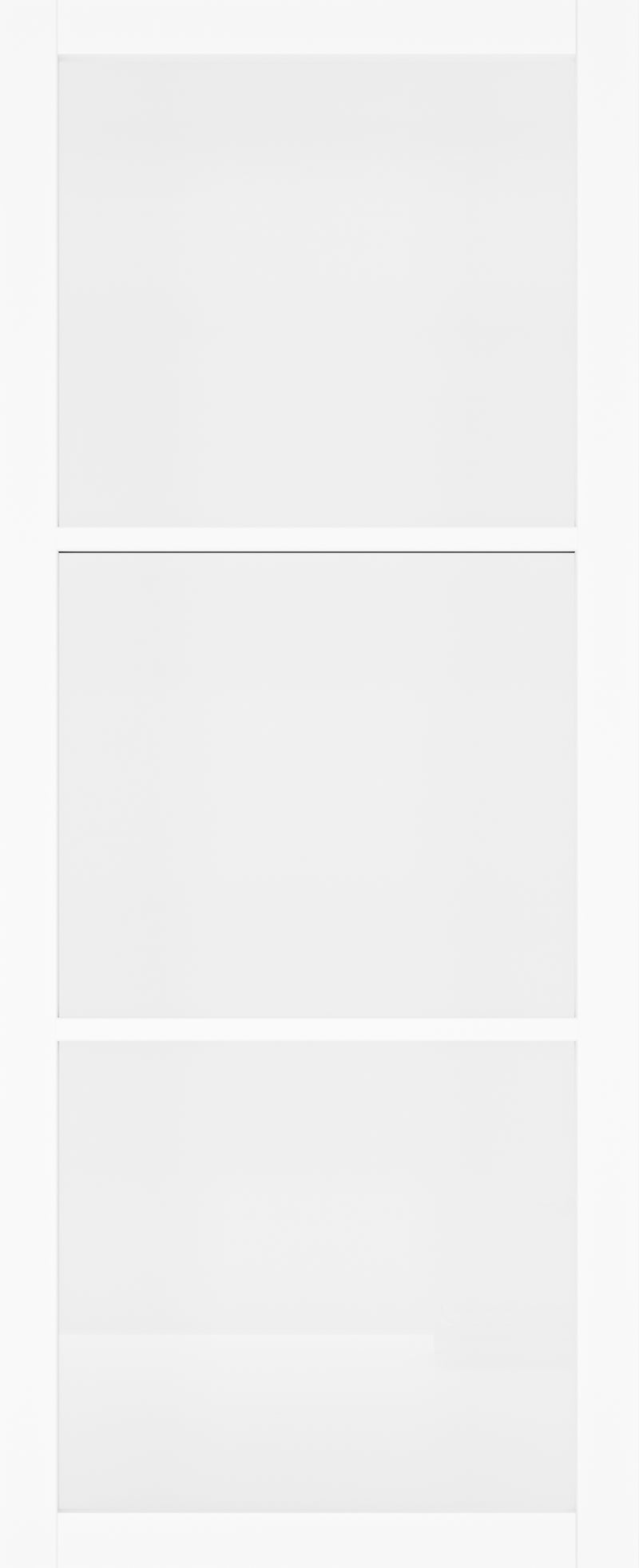 Deanta Camden White Primed Clear Glazed