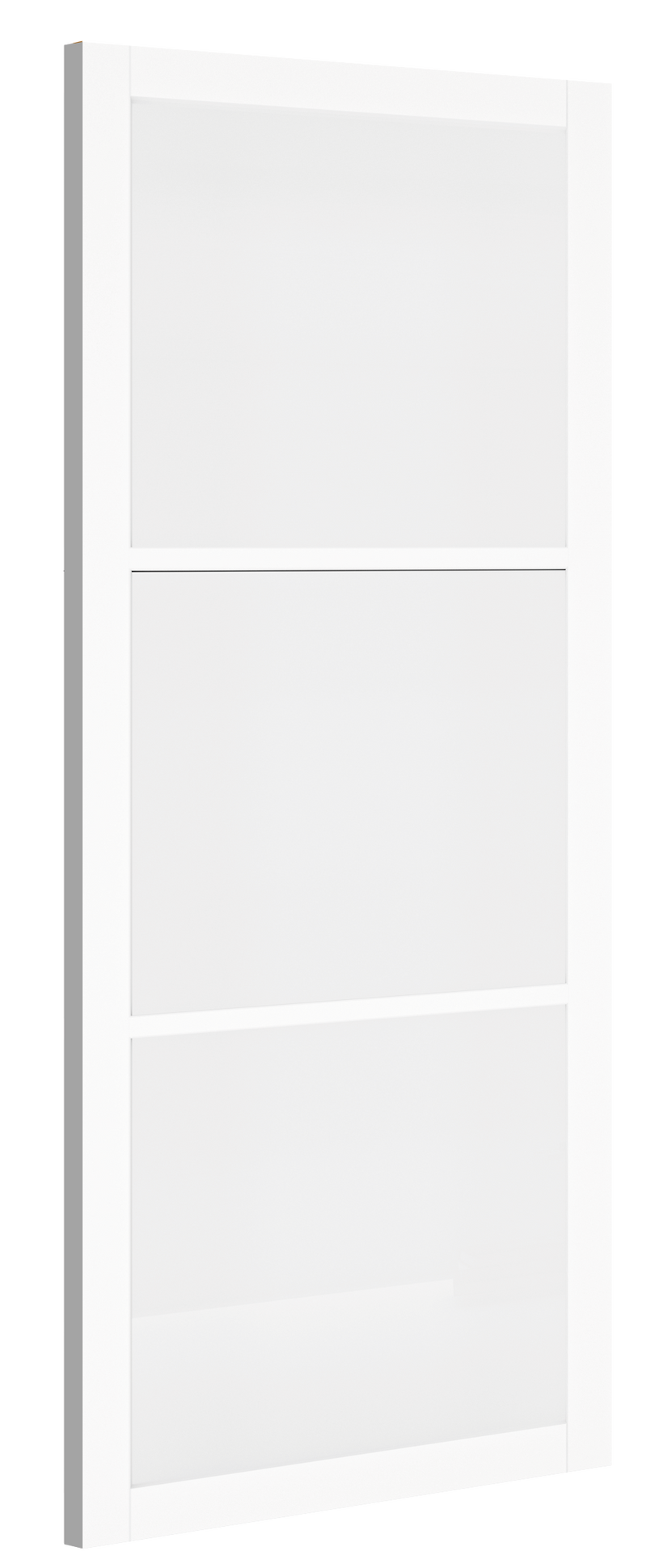 Deanta Camden White Primed Clear Glazed
