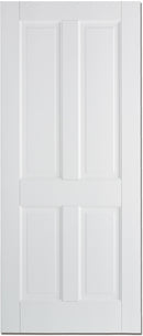 LPD Solid White Primed Canterbury 4P Internal door