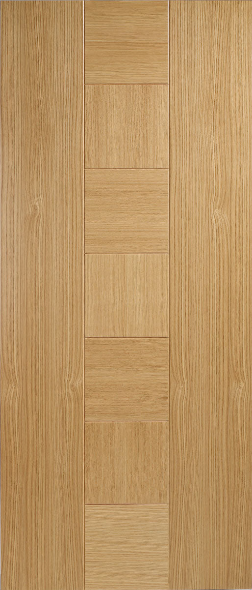Pre-Assembled Oak Catalonia Fire Door Set
