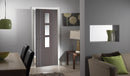 LPD Chocolate Grey Alcaraz Glazed Internal door