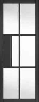 JB Kind Civic Black Glazed Internal door