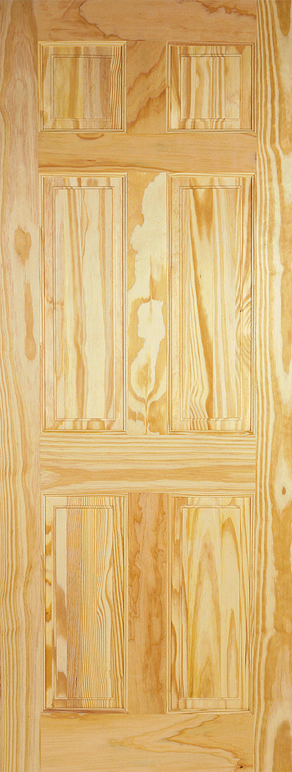 LPD 6 Panel Clear Pine Internal door