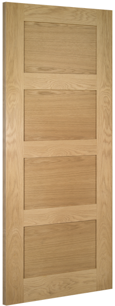 Deanta Coventry Oak Door (Fire Door Pre-Finished)