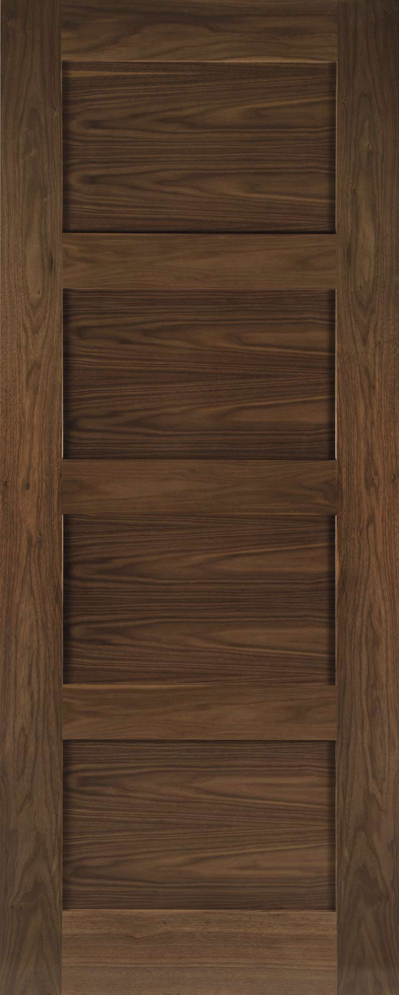 Pre-Assembled Walnut Coventry Pre-finished Door Set