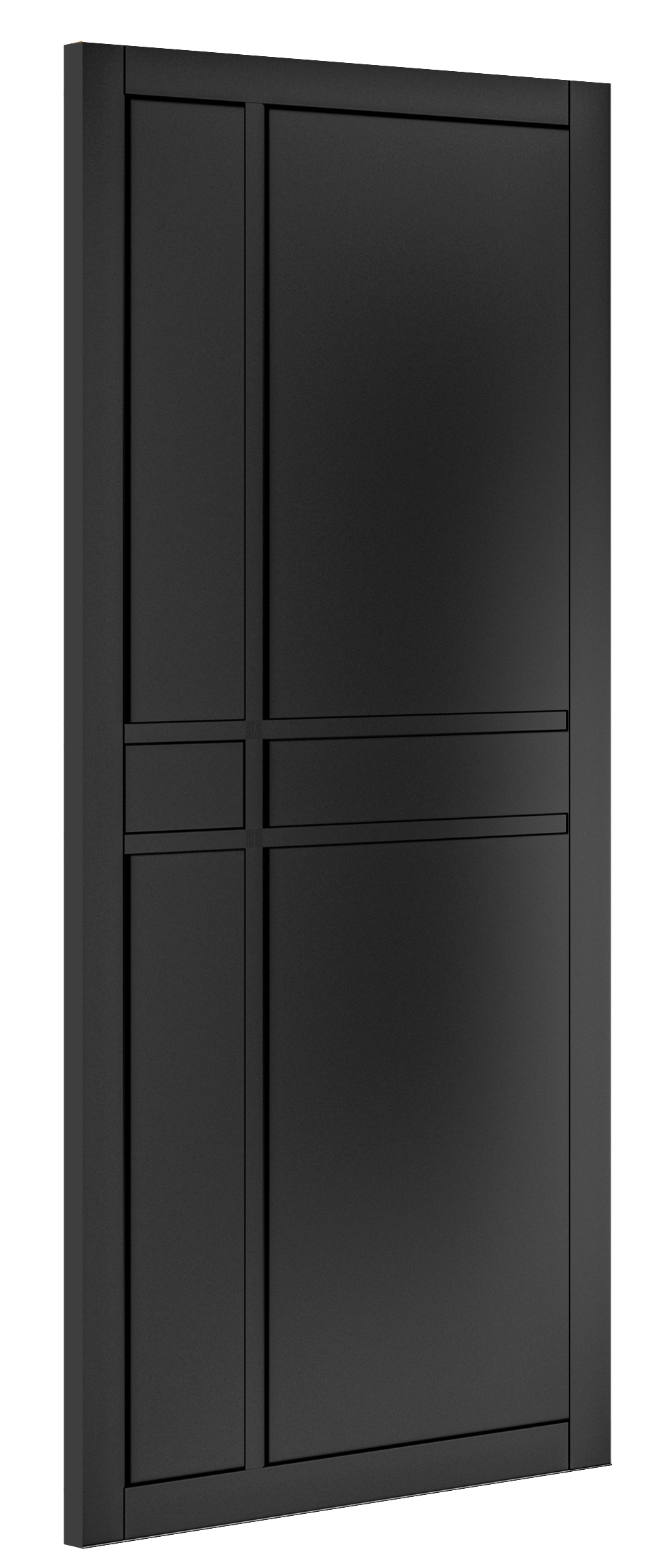 Deanta Dalston Black Prefinished internal door